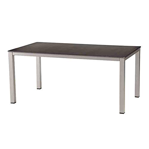 Preisvergleich Produktbild Siena Garden Slim Dining Tisch, Silber