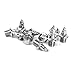 #N/A 60x Replacement Track and Field Running Spikes Xmas Tree Spikes 8mm Steel