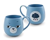 Tasse Glücksbärchis Brummbärchi 400ml 8x9cm - blau - Hochwertige Porzellan-Tasse, liebevoll gestaltet, niedliches Accessoire für Küche, Büro & Zuhause – süßes Geschenk für Lieblingsmenschen | 62825