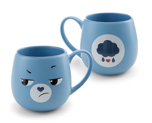 Tasse Gl&uuml;cksb&auml;rchis Brummb&auml;rchi 400ml 8x9cm - blau - Hochwertige Porzellan-Tasse, liebevoll gestaltet, niedliches Accessoire f&uuml;r K&uuml;che, B&uuml;ro & Zuhause &ndash; s&uuml;&szlig;es Geschenk f&uuml;r Lieblingsmenschen | 62825
