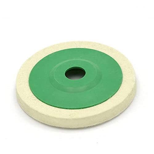 pièces 125mm 5 pouces laine tampons de polissage meuleuse d'angle roue de polissage feutre meulage polissage disque tampon Kit