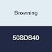 Browning 50SDS40 Roller Chain Sprocket, Single Strand, Q-D, Bushed, Steel, 50 Pitch, 40 Teeth