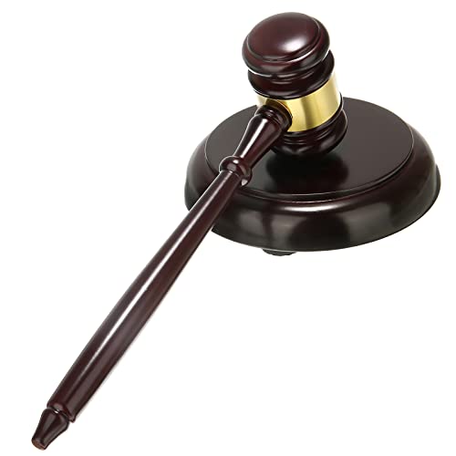 Trinka"Yes Activist" Wooden Handcrafted Wood Gavel Sound Block For Lawyer Judge Auction Sale #TOP4