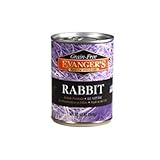 Evangers 776411 12-Pack Grain Free Rabbit For Dogs And Cats, 13-Ounce