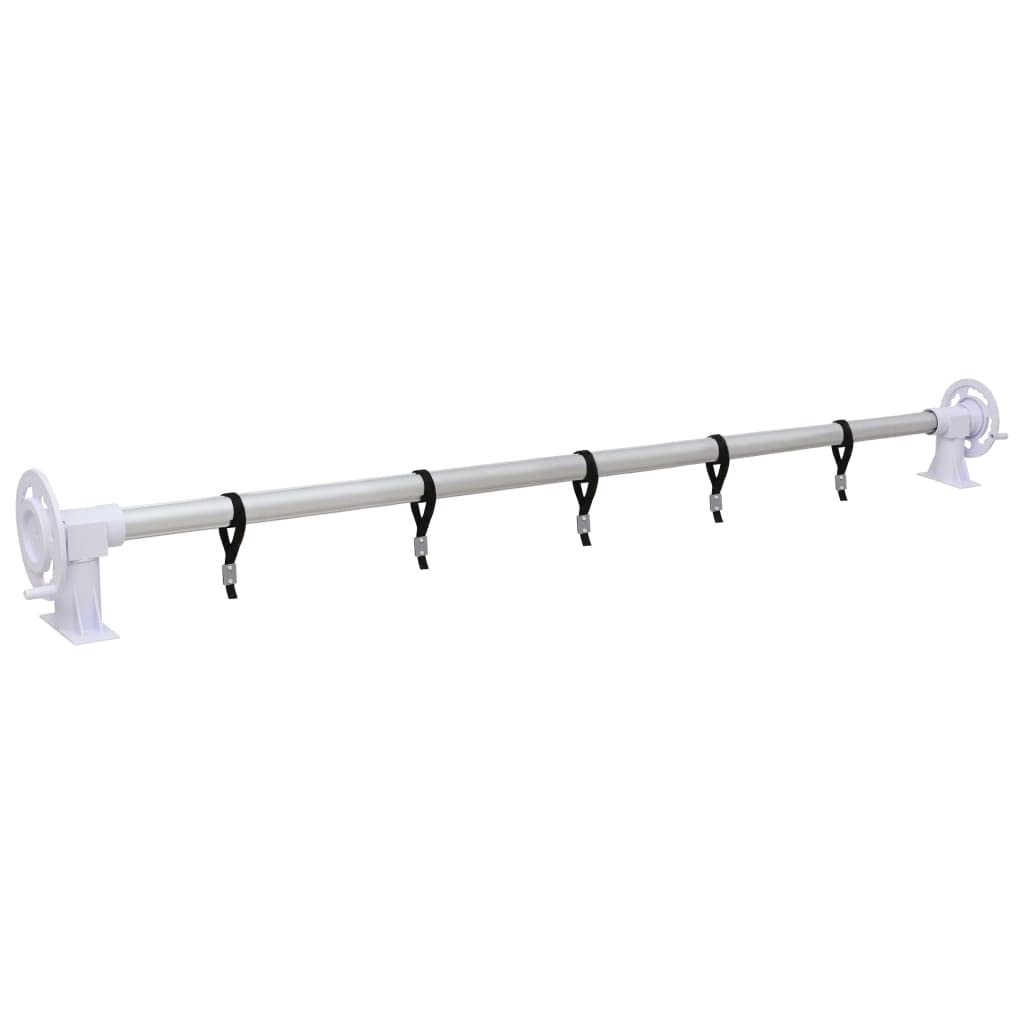 Piscine et spa, accessoires de piscine et spa, rouleau de couverture de piscine avec base en plastique