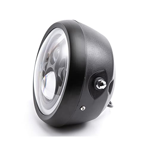 Phares de moto de 7,5 pouces Phares avant à LED pour Cafe Racer Bobber Chopper - Image 8