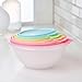 Tupperware Heritage Wonderlier 10 Piece Food Storage Bowl Set in Vintage Colors, Dishwasher Safe and BPA Free (5 Containers, 5 Lids)