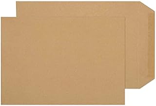 indigo® A4 C4 Brown Manilla Envelopes Self Seal for Posting mailing Home Office and Ecommerce -eco Friendly (1)