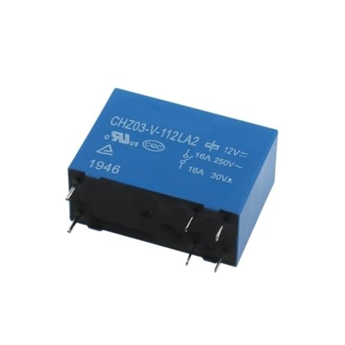 Relais de puissance 16A HF14FW-012-HSTF CHZ03-V-112LA2 6 pins