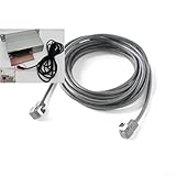 Diseño compatible: este conector de soporte de disco cuadrado de 13 pines para radio de coche de 500 cm está diseñado específicamente para sistemas de audio de coche con interfaces de reproductor de disco trasero, integración perfecta para un mejor rendimiento de audio.