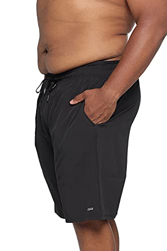 Hodo Mens Big And Tall Swim Trunks Black 6Xl #TOP1