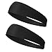 Soccer Headband 2 Pcs Sports Fan Sweat Bands Youth Football Players Headwear Cooling Head Band Helmet Sweatbands Swimming Basketball Baseball Elastic Wrap Towel Boys Costume