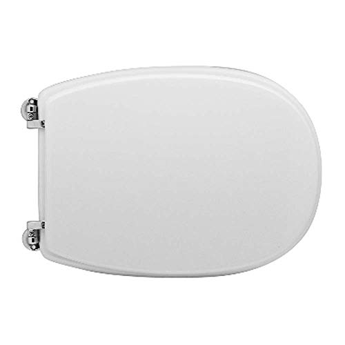 Copriwater per SANITOSCO VASO BIDET DE LUX TERMOINDURENTE BIANCO cerniera inox normale o rallentata soft close