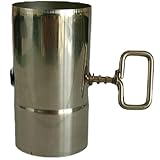 Milisten Tubo Ajustable para Estufa de Leña Exterior Chimenea Flexible para Camping Conducto de Escape para Calefacción Diseño Cerrado Antihuella Humo para Barbacoas y Acampadas