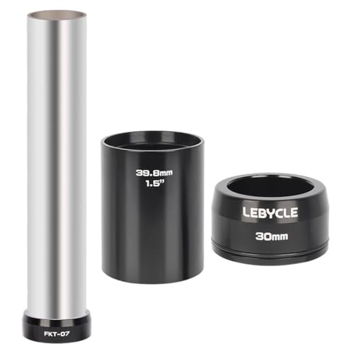 HOUSON Headset Bottom Bracket Press Tool | Stainless Steel/CNC Aluminum | for 30mm straight/33mm tapered/39.8mm Tapered Forks | Anti-Scratch Coating