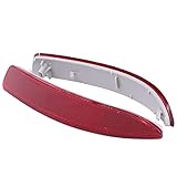 XtremeAmazing Rear Bumper Reflector Marker Trim for E70 X5 2007-2013 Left and Right Side Red