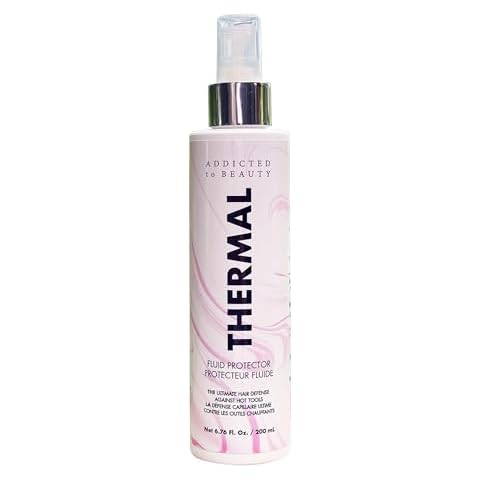 Heat Protectant Spray for Hair, Ultimate Thermal Hair Defense Spray, Up to 230°C / 450°F Heat Protection, with Light Hold Texture, Luxurious Scent, Hydrating Formula Cover