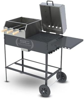Churrasqueira Americana Rotativa Progás Prca-340 Aço Inox Com Rod...