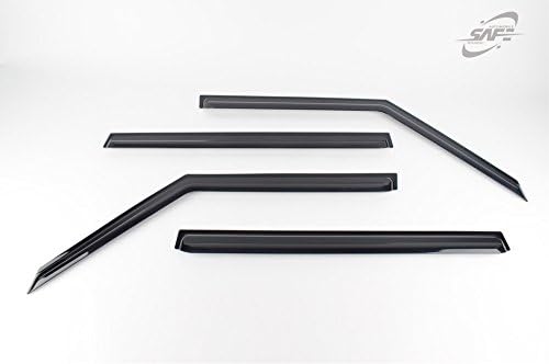 SAFE Smoked Window Visor Sun Rain Vent Guard 4p K-901-087
