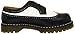 Dr. Martens Men's/Women's 3989 Brogue Oxford,Black/White Smooth,8 UK (US Men's 9 M/Women's 10 M)