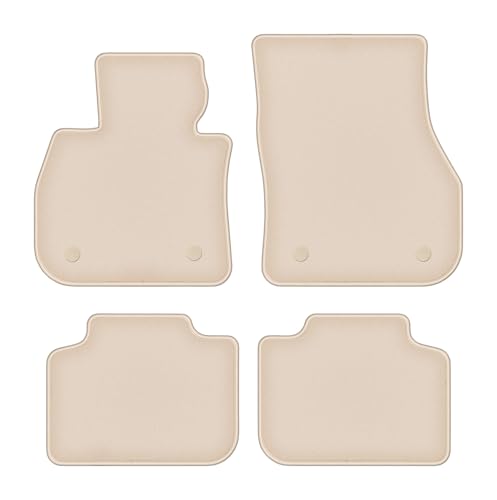 Tapis de sol velours beige haut de gamme pour Mini Countryman III Crossover 2023