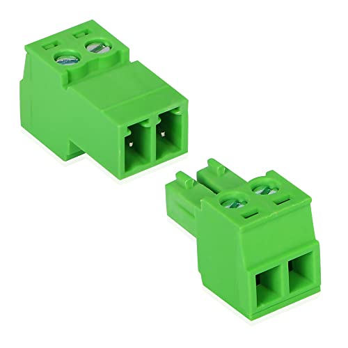 Morsettiera A Vite MDFLY 10 Pin, Passo 3.81 Mm, Con Flangia Per Montaggio A Pannello, Nuova