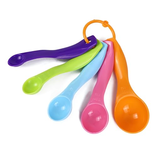 Capacità: nel set sono presenti 1 cucchiaino-15 ml, 1/2 cucchiaino-7,5 ml, 1 cucchiaino-5 ml, 1/2 cucchiaino-2,5 ml, 1/5 cucchiaino-1 ml.