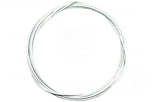 DiscoBrakes Road Bike Gear Cable Teflon Coated Stainless Steel in 10 Colors, Rear or Front