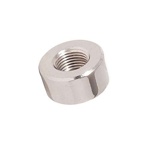 Image of B&P Lamp Solid Brass Flat Cap, Tapped 1 /8IP, 3 /8 Inch Height by 3 /4 Inch Diameter, Polished Nickel