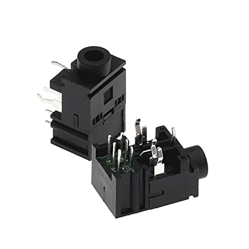 500PCS 3.5mm Female Audio Connector 11 Pin DIP Headphone Jack Socket PJ-317A