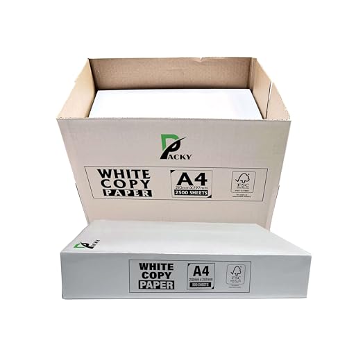 Packy® Copier Printing Multifunction Paper, 75/80gsm, A4, 1 Carton (5 Reams, 2500 Sheets) - Image 5