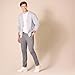 Amazon Essentials Men's Skinny-Fit Casual Stretch Chino Pant, Charcoal, 30W x 30L