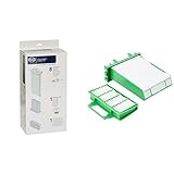 Sebo 6695ER Service-Box für airbelt K inkl. 8 Ultra-Bag Filtertüten 3-lagig, 1 Hospital-Grade-Filter und 1 Micro-Hygienefilter K, 37x17x10 & 6696ER Mikrofilter, Kunststoff