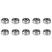 10 Pcs Deep Groove Ball Bearings 623zz 624zz 625zz Metal Shielded Chrome Steel Precision Miniature Bearings for High Speed 50000 RPM Applications, 623zz/624zz/625zz(623zz)