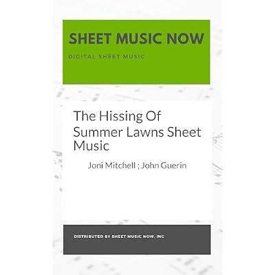 The Hissing Of Summer Lawns Sheet Music