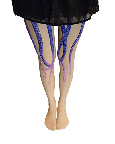 Black Bazaar Tentacle Tights Leggings Stockings Socks Cute Sexy Handmade Silicone Octopus 3D Design4