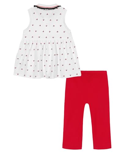 Image of Tommy Hilfiger Girls 2-Piece Set, Tunic Shirt with Leggings