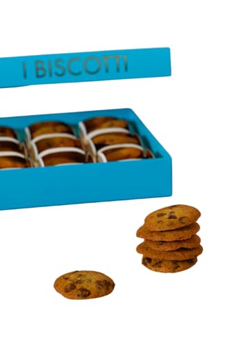 Biscotti Cookies Gourmet Cannavacciuolo Artigianali con pepite di Cioccolato al Latte 250g