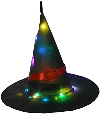 misppro Halloween Lights Outdoor Hanging Glowing Halloween Lights Decorations Battery Operated Lights for Outdoor, Garden, Yard, Tree - Black