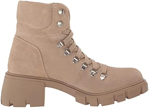 Steve Madden Women's Hint Hiking Boot, Sand Suede, 6.5 | Image 5