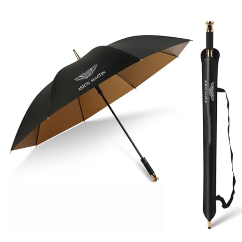 アストンマーティン ヴィラージュ 1989 1990 1991 1992 1993 1994 1995 1996 1997 1998 1999 2000対応 車用折りたたみ傘、携帯用アウトドア ゴルフ 旅行用傘 ロゴエンブレム付き 防雨 防風 装飾アクセサ