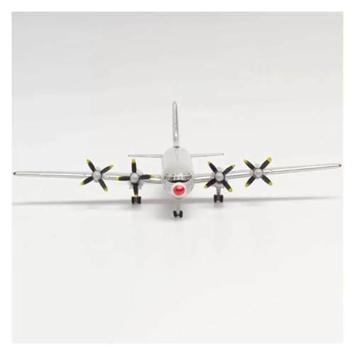 Modelo de avión de colección Interflug IL-18 a escala de alta precisión 4