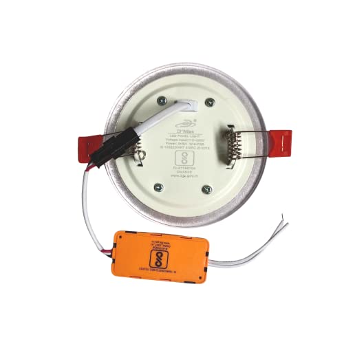 Image of D'Mak Aluminium 6 Watt Decorative Led Jelly Type Round Led Panel Ceiling Light 3D Effect Lighting (White & Pgb,Pack of 1)