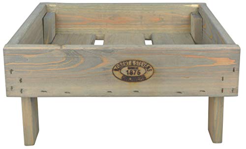 Cajas de almacenamiento de madera para solucionar el desorden en estanterías pequeñas NG33 3