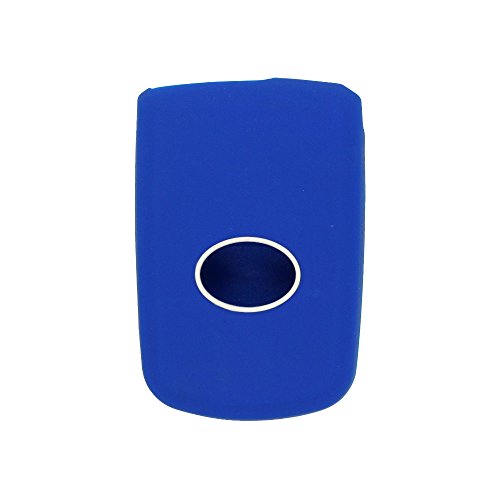 BROVACS Silicone Cover Protector Case Holder Skin Jacket Compatible with TOYOTA 3 Button Smart Remote Key Fob CV2401 Deep Blue - Image 2