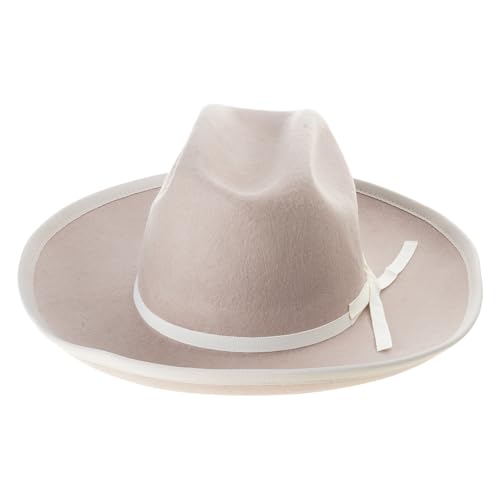 Ribbon Hat Band Derby Hat Female Carnivals Party Denims Hats for Teens Casual Winter Autumn for Formal Gathering Carnivals Pa - Main Image