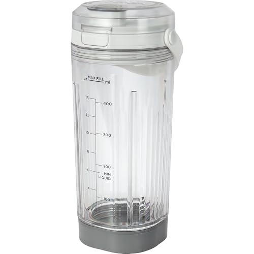 Image of Ninja Blast BC151EUWH Portable Blender / Blender / Smoothie Maker, 530 ml Cup, Leak-proof Lid, Powerful Mini Stand Mixer, Wireless & Rechargeable, Crushes Ice & Fruit, White