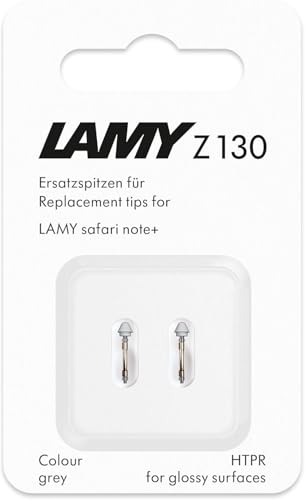 Pointes LAMY Safari Note+ Grey Z130 de remplacement pour stylet - 2 pièces
