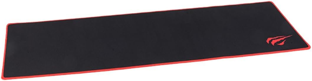 MP830 Mouse pad, Large Size Design, Non-slip rubber base effectively, Waterproofing, 9003003mm, Black | HVMP-MP830-BK
