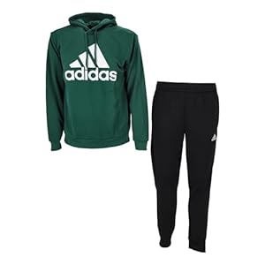 adidas Men’s Sportswear French Terry Hooded Track Suit Tracksuit